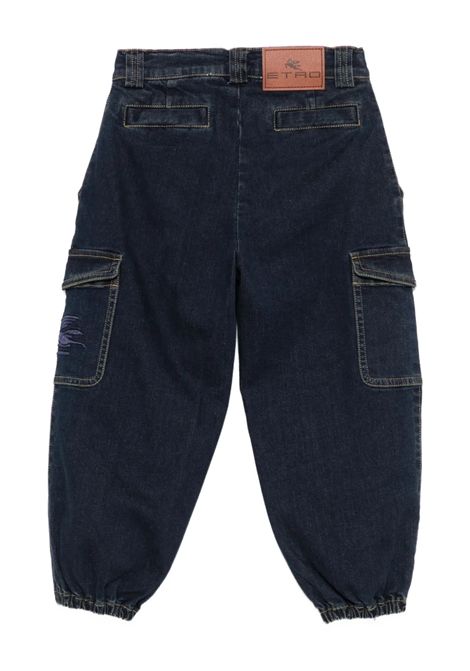 Jeans con tasche cargo ETRO KIDS | GX6Q80 D0101620